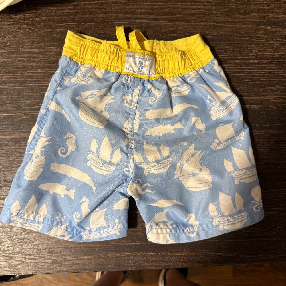 Janie and Jack Swim Trunks - 12-18 months